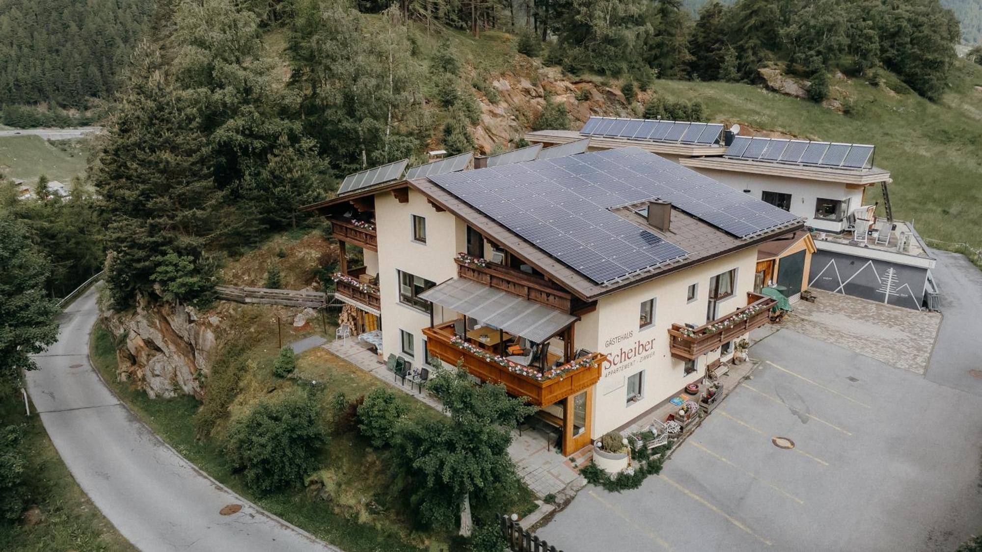 Gaestehaus Scheiber Sölden Exteriér fotografie