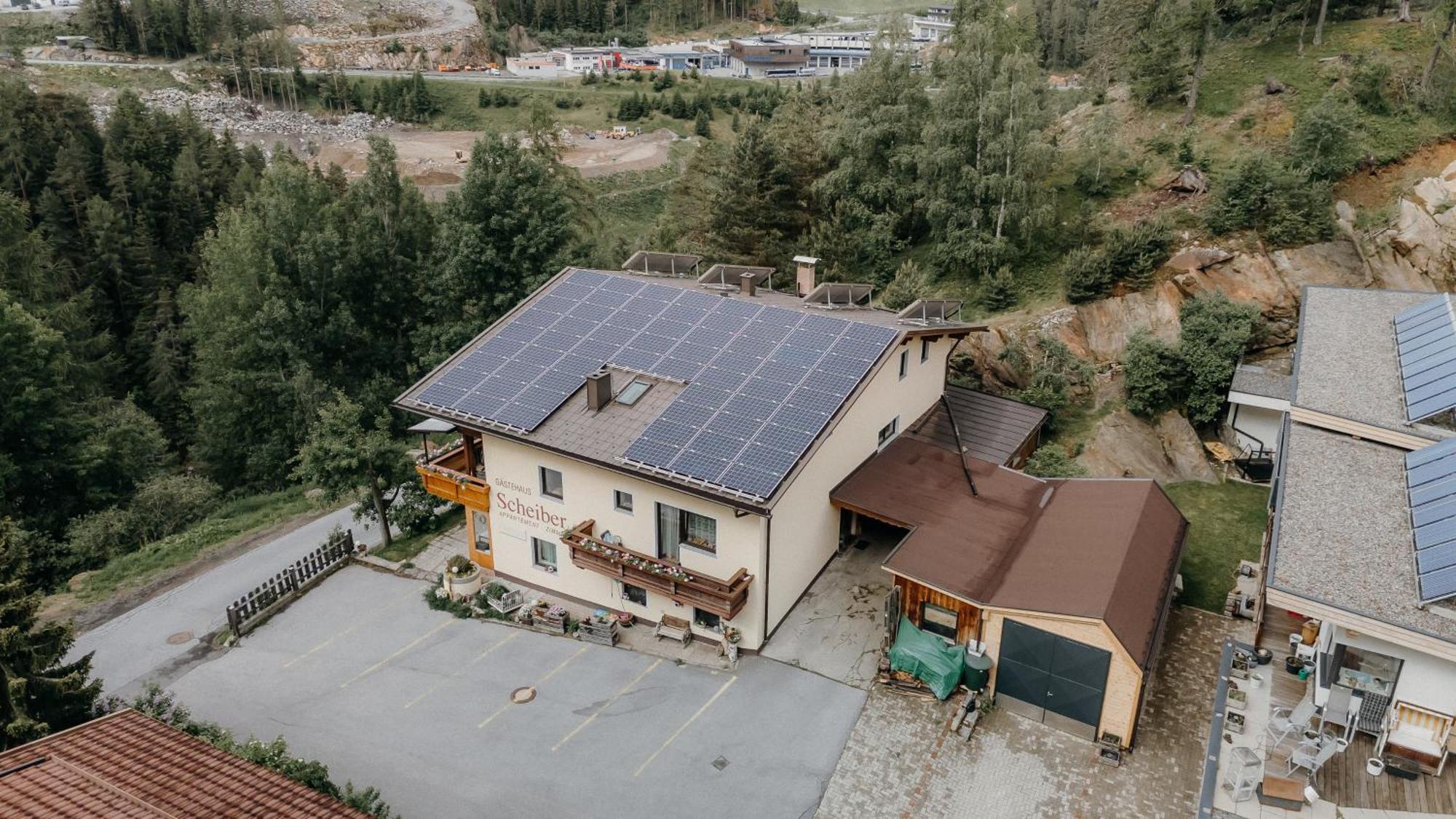 Gaestehaus Scheiber Sölden Exteriér fotografie